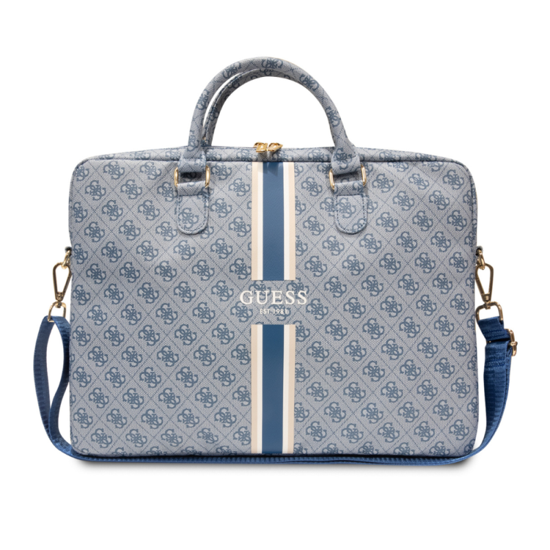 Housse pour ordinateur 4G Stripes avec protection anti-chocs GUESS GUCB15P4RPSB – 16" Bleu — Accessoire · Smarty Paris 18e